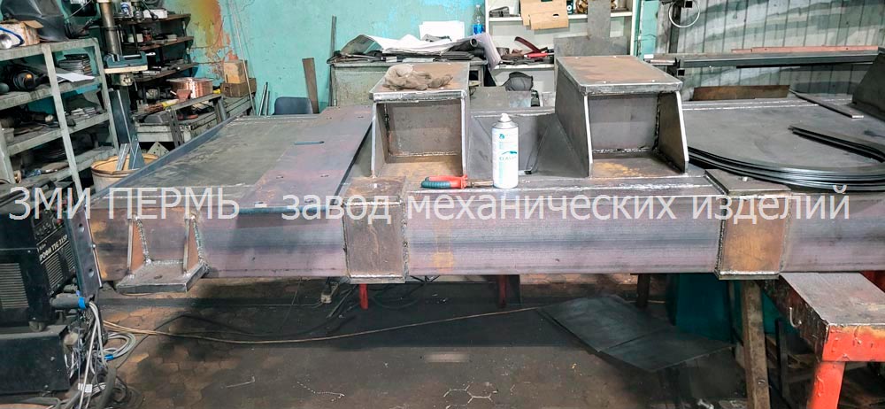 изготовление металлоконструкций в цеху в Перми